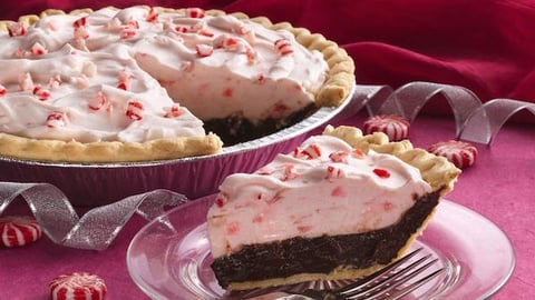 Tarte Menthe et Chocolat des Fêtes