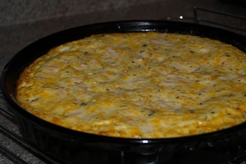 Tarte rapide aux œufs Sans Gluten