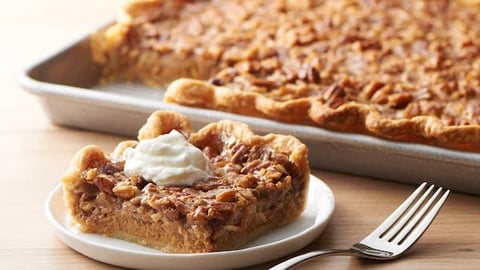 Tarte Rectangulaire à la Citrouille et aux Pacanes