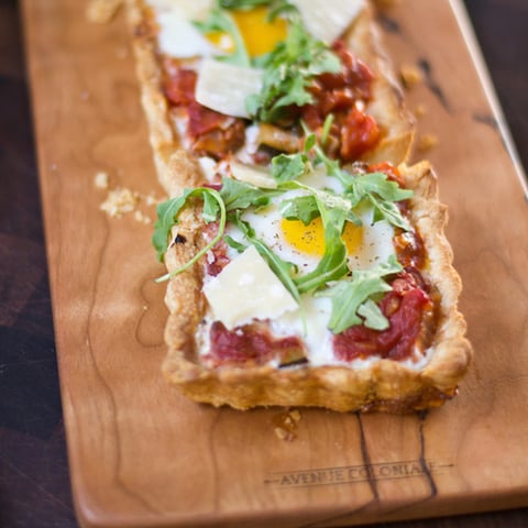 Tarte Salée à la Mexicaine