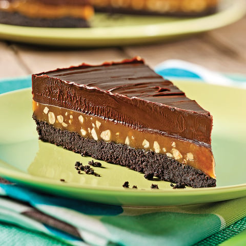 Tarte Sublime au Chocolat Caramel et Arachides