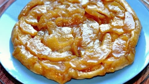 Tarte Tatin aux Pommes et au Sucre D'érable