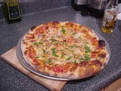Tarte Tomates Jambon Champignons