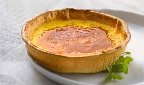 Tartelette à la Verveine façon Crème Brûlée
