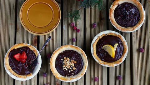 Tartelettes à la Ganache à Personnaliser