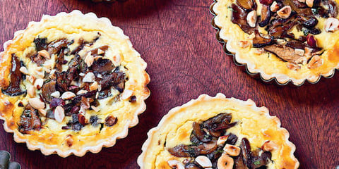 Tartelettes Champignons et Noisettes