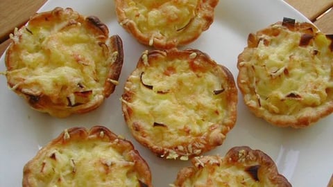 Tartelettes de Poireaux aux Curry