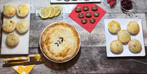 Tartes et Tartelettes aux Framboises pour Noël