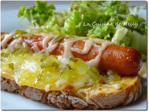 TARTINE FAÇON HOT-DOG
