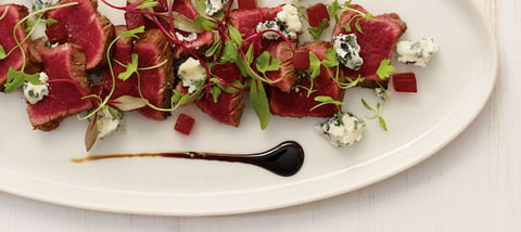 Tataki de Bœuf au Fromage Bleu
