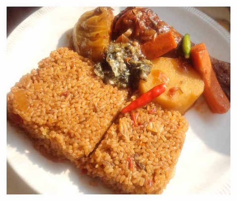 Thieboudienne ou Riz au Gras