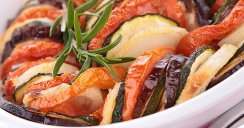 Tian aux 2 Viandes, Tomates et Courgettes au Four