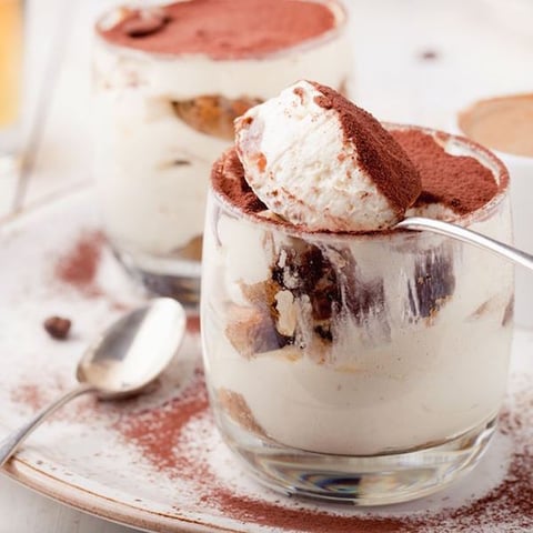 Tiramisu aux Biscuits en Verrine