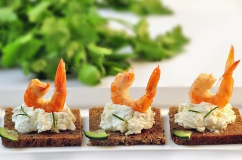 Toasts Saumon Fumé, Mascarpone
