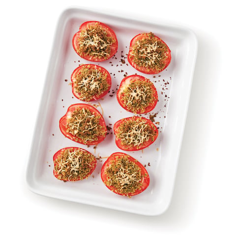 Tomates Gratinées aux Herbes et Parmesan