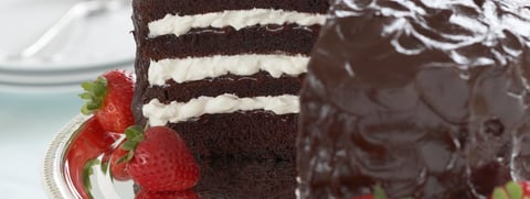 TORTE AUX FRAISES ET AU CHOCOLAT