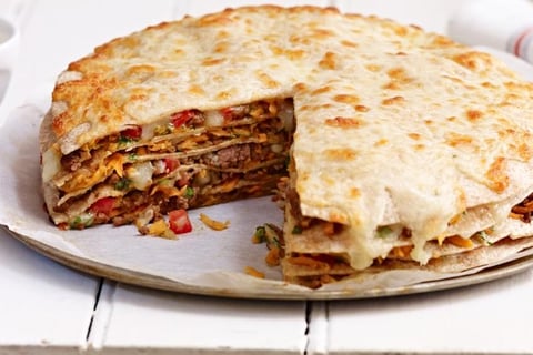 TORTILLAS-PIZZAS À LA MOZZARELLA