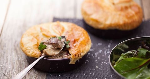 Tourte de Cèpes au Foie Gras