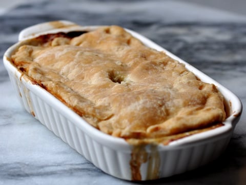 Sans Gluten: Tourte (ou pâté) au Poulet et Légumes