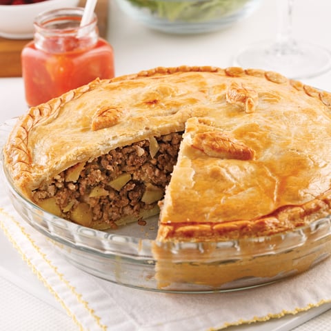 Tourtière aux Trois Viandes