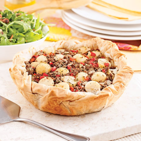 Tourtière Réinventée