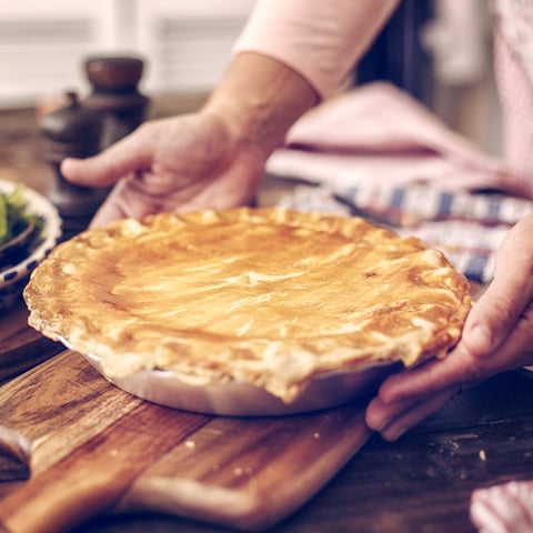 Tourtière Traditionnelle au Porc et au Veau