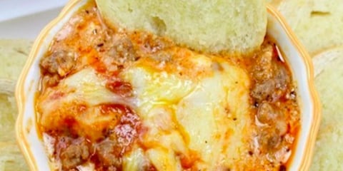 Trempette à la Lasagne au Fromage