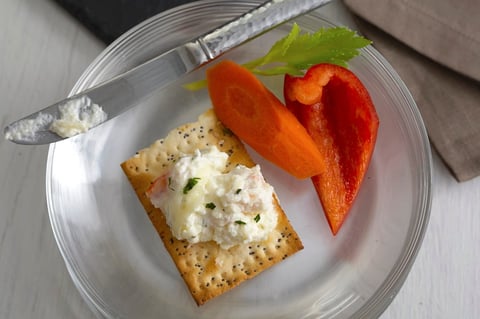 Trempette Alfredo aux Crevettes
