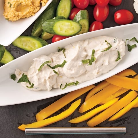 Trempette Citronnée au Yogourt Grec