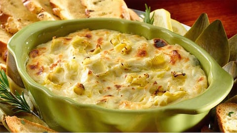Trempette Crémeuse aux Artichauts et aux Poireaux