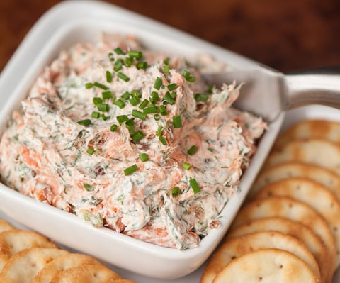 Trempette de Saumon Fumée