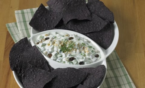 Trempette Épicée au Yogourt et au Concombre