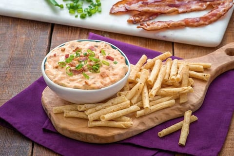 Trempette Salsa et Bacon