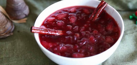 Trois Types de Sauce aux Canneberges