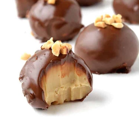 Truffes au Fudge et au Caramel