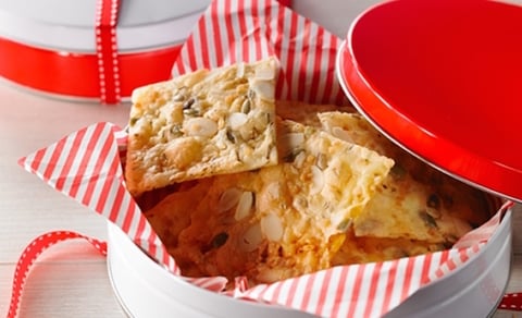 TUILES DE MOZZARELLA À L’ÉRABLE