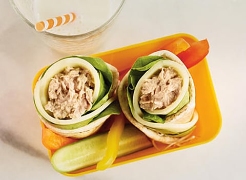 Pita au Thon et au Provolone