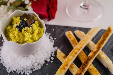 REPAS VEGAN DE ST VALENTIN : EN ENTRÉE, UNE BROUILLADE D’AMOUREUX