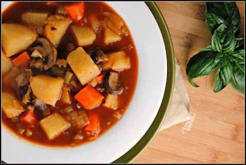 VÉGÉTARIEN GUINNESS STEW