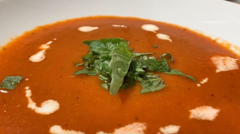 Velouté aux Poivrons Rouges Rôtis