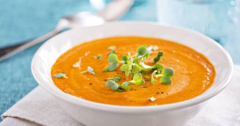 Velouté de Carottes à L’huile Essentielle de Coco