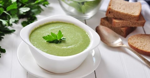 Velouté D'épinards au Soja