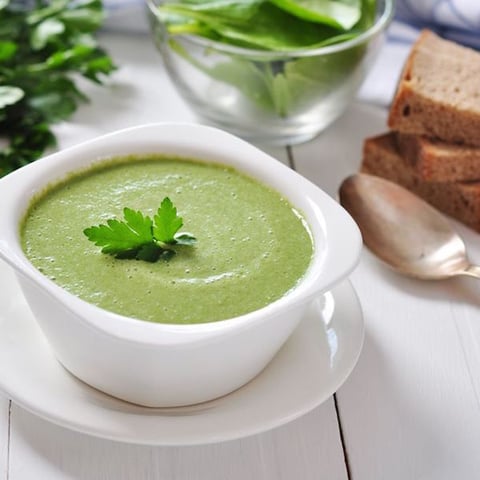 Velouté D'épinards au Soja