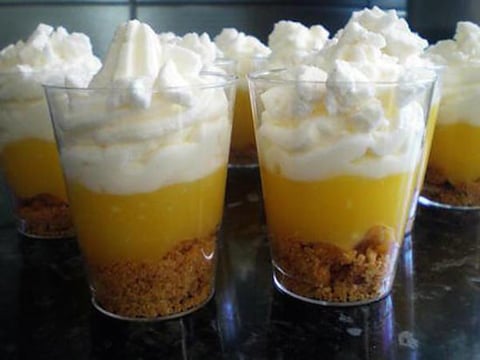 Verrine façon Tarte au Citron