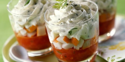 Verrine Surimi Tomate