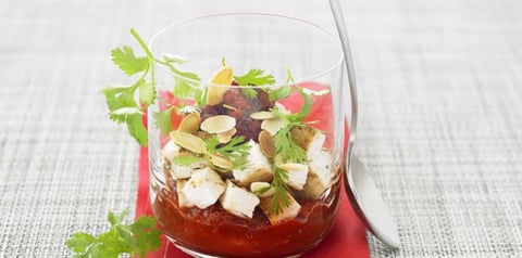 Verrine Tomate Feta