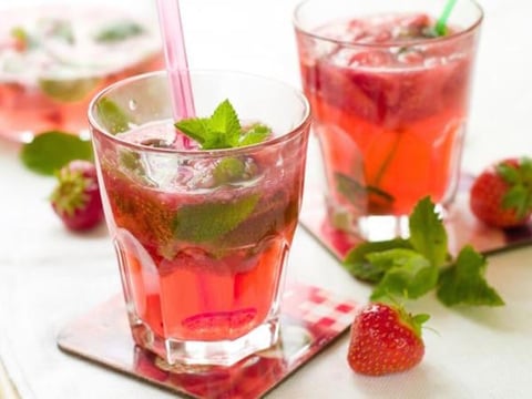 Virgin Mojito à la Fraise