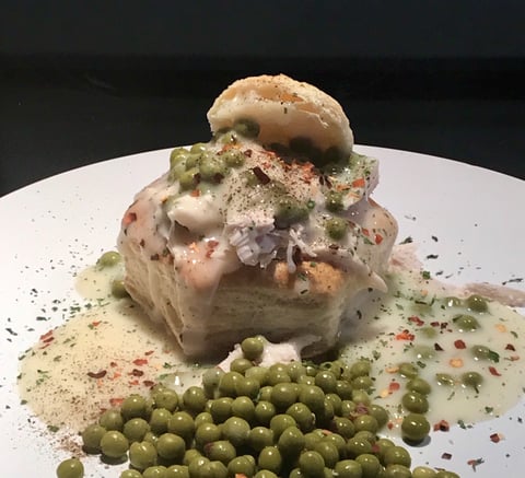Vol au Vent au Poulet Sauce à la King