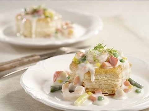 VOL-AU-VENT AUX FRUITS DE MER