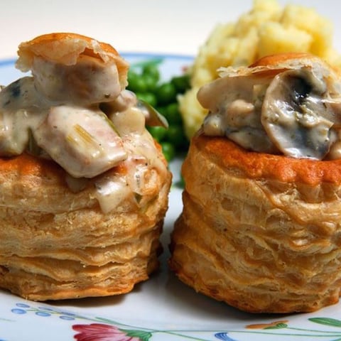 Vol au Vent de ris D'agneau